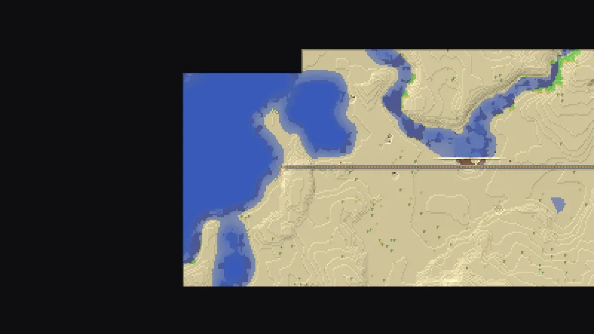0.200m -0.200m Melon and Pumpkin Road end on 2b2t