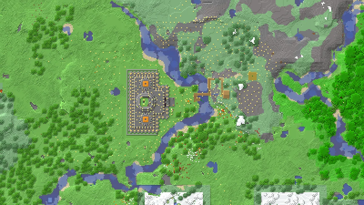 Adrians Castle on 2b2t