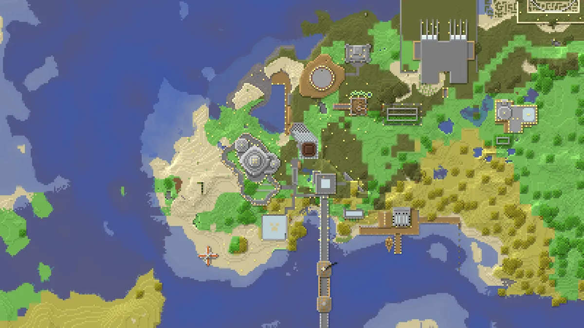 Beta Town on 2b2t
