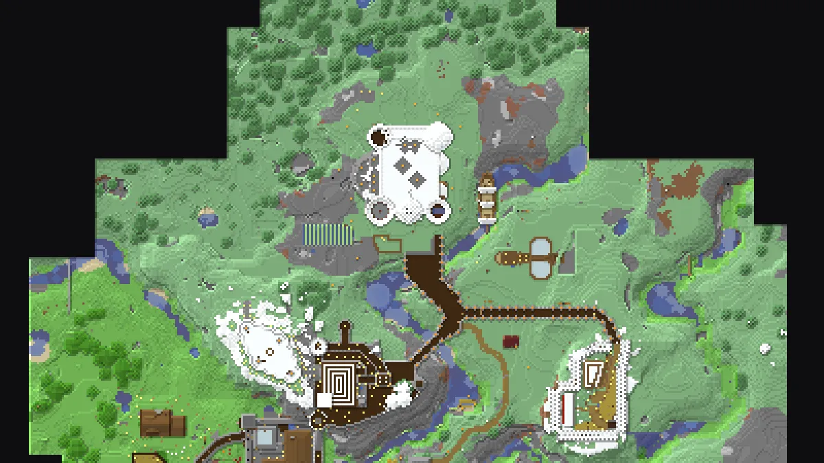 Castle Greyskull on 2b2t