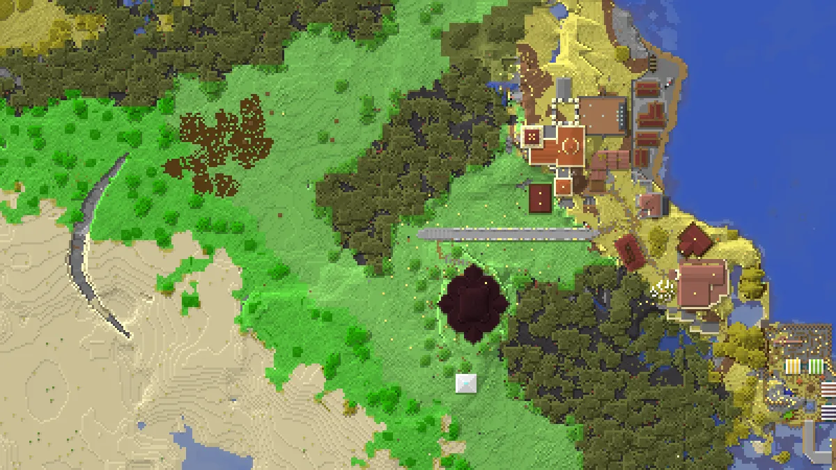 Cavalars Cliff on 2b2t