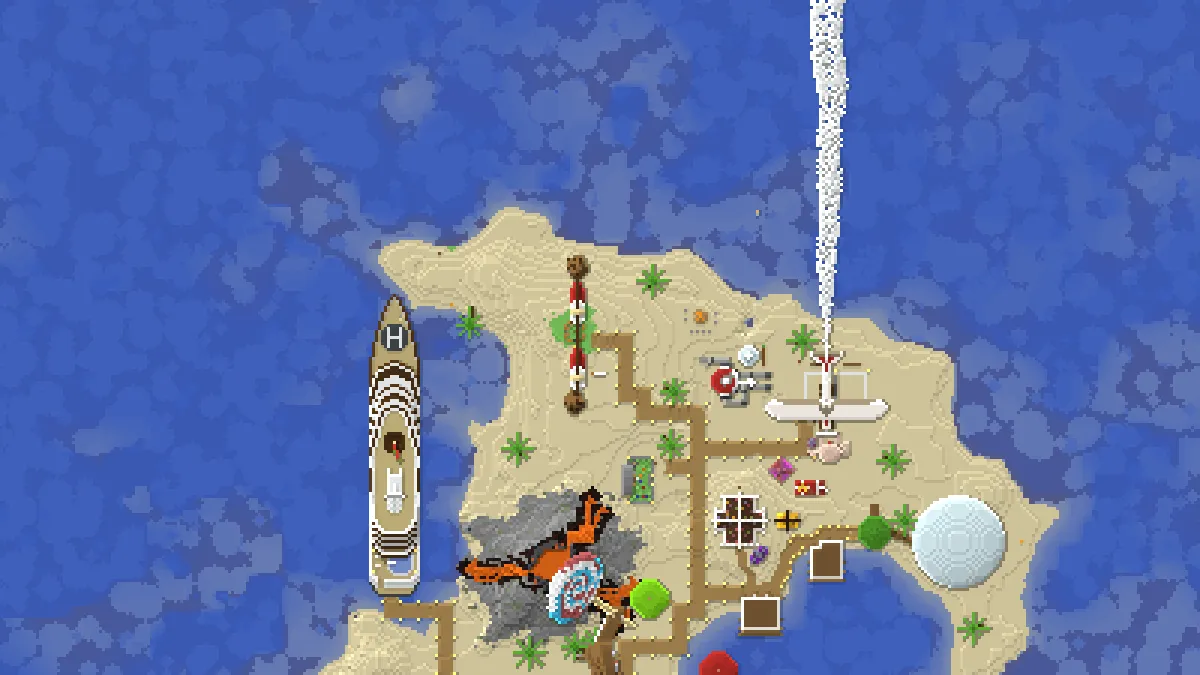 Christmas Party Base on 2b2t