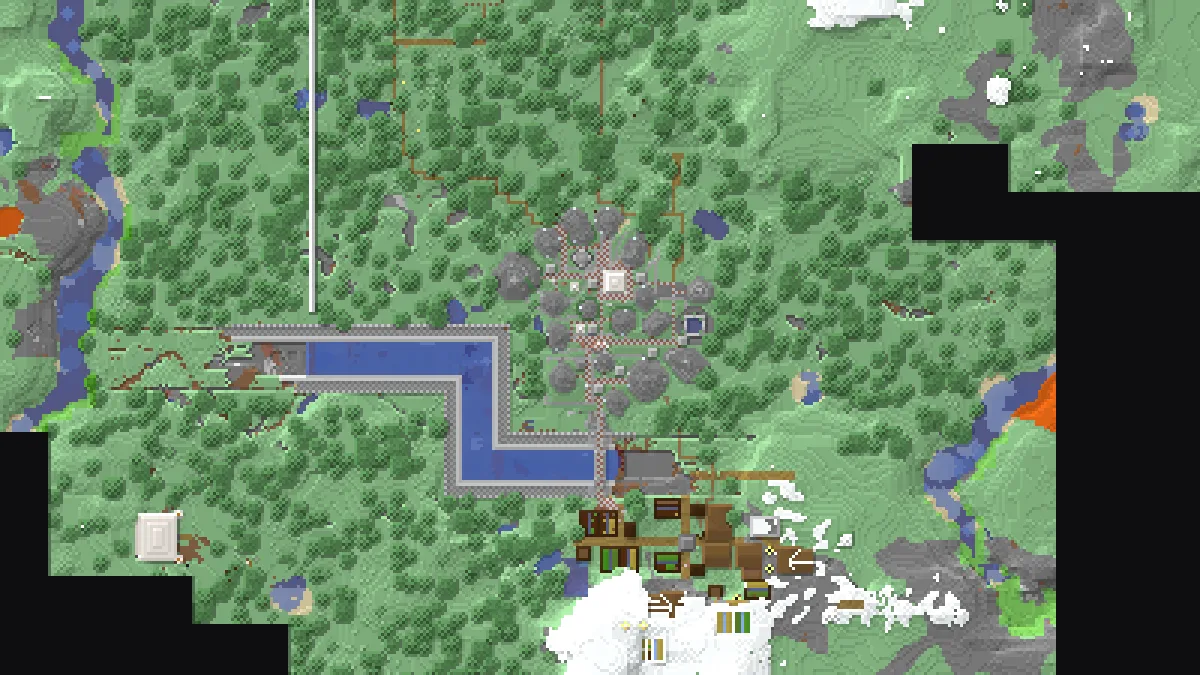 City Base Village on 2b2t