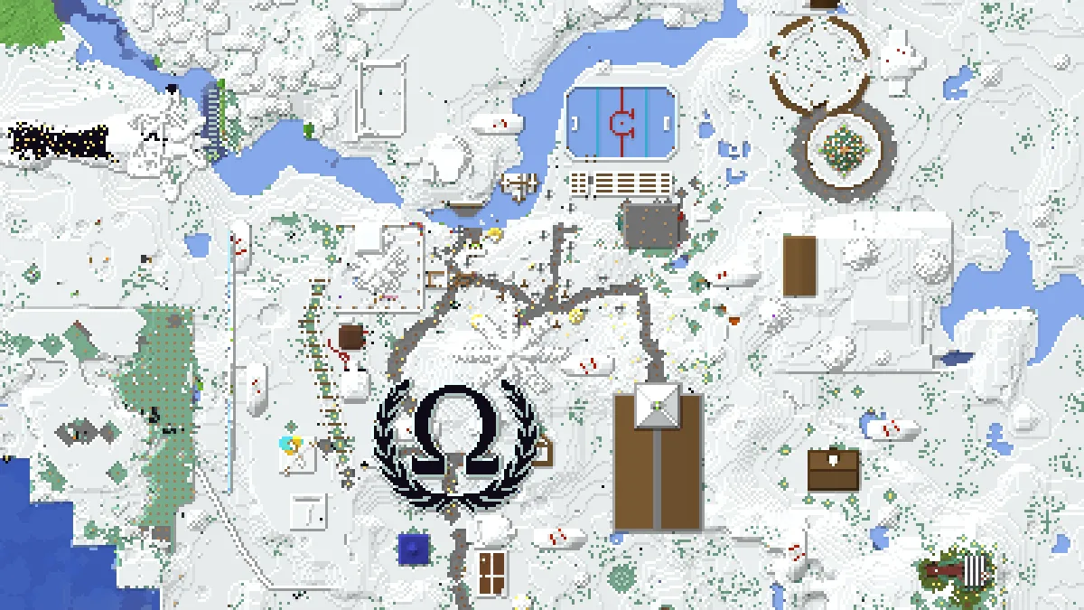 Emperium Christmas Base 2024-12-01 on 2b2t