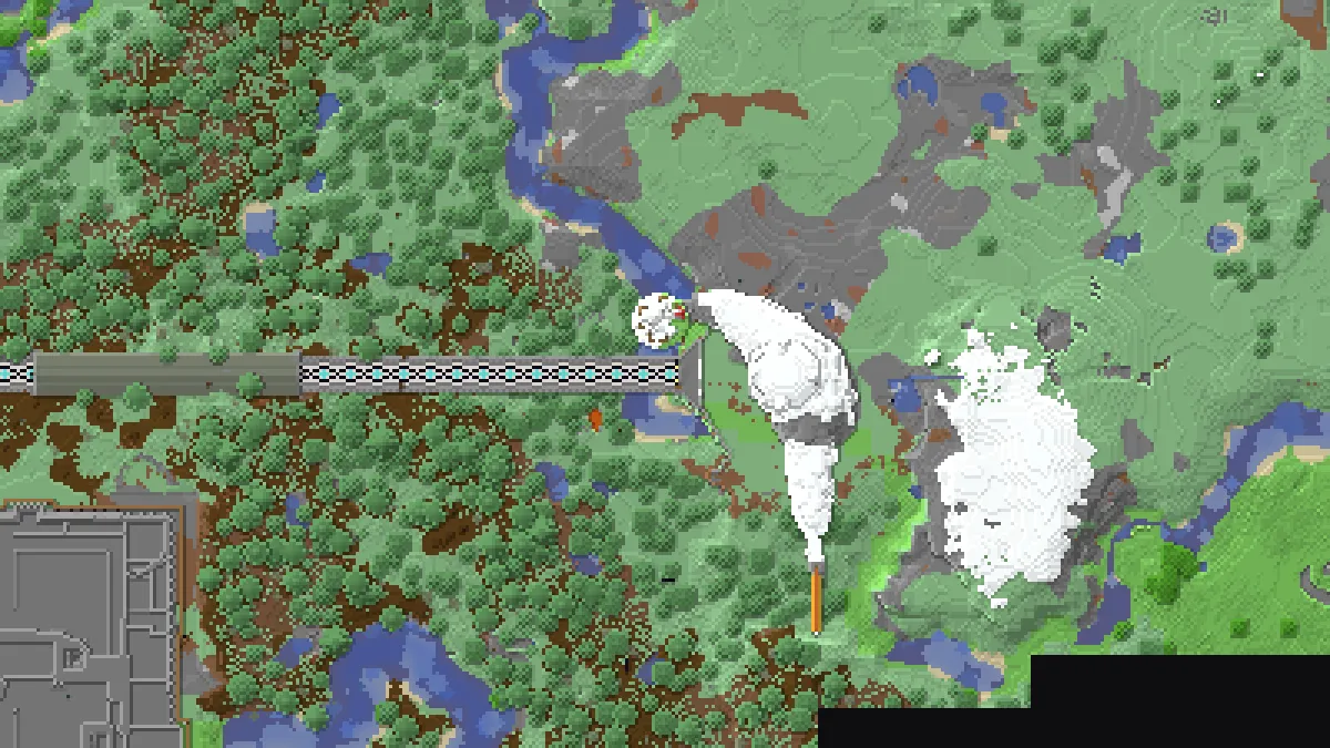 Fallout Equestria tunnel on 2b2t