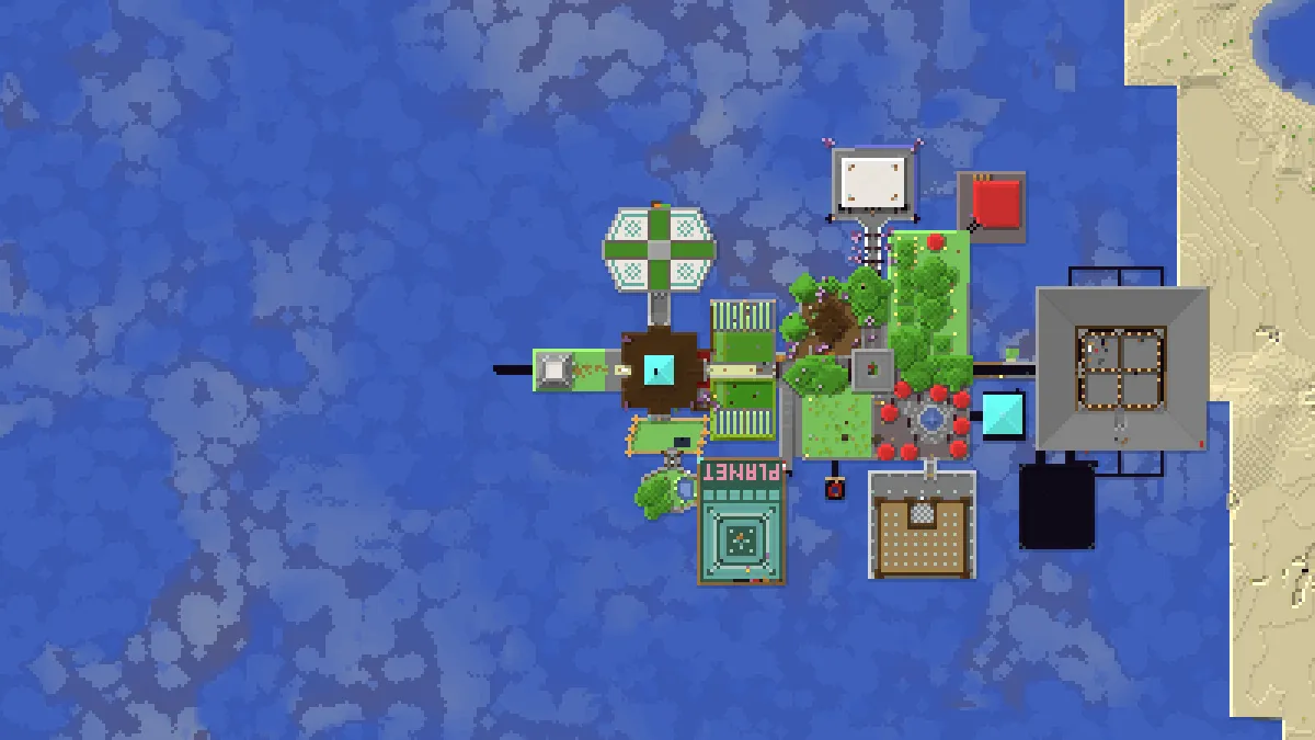 Flying Base on 2b2t