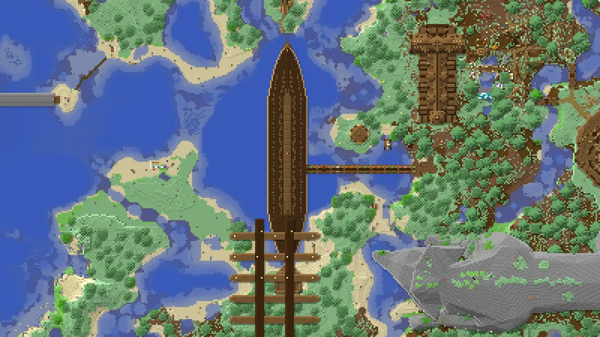 Fox Fall on 2b2t