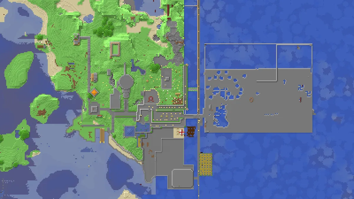 Garden Of Eden The on 2b2t