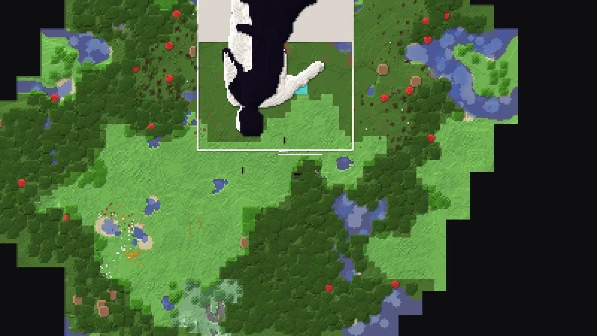 Hopen statues on 2b2t