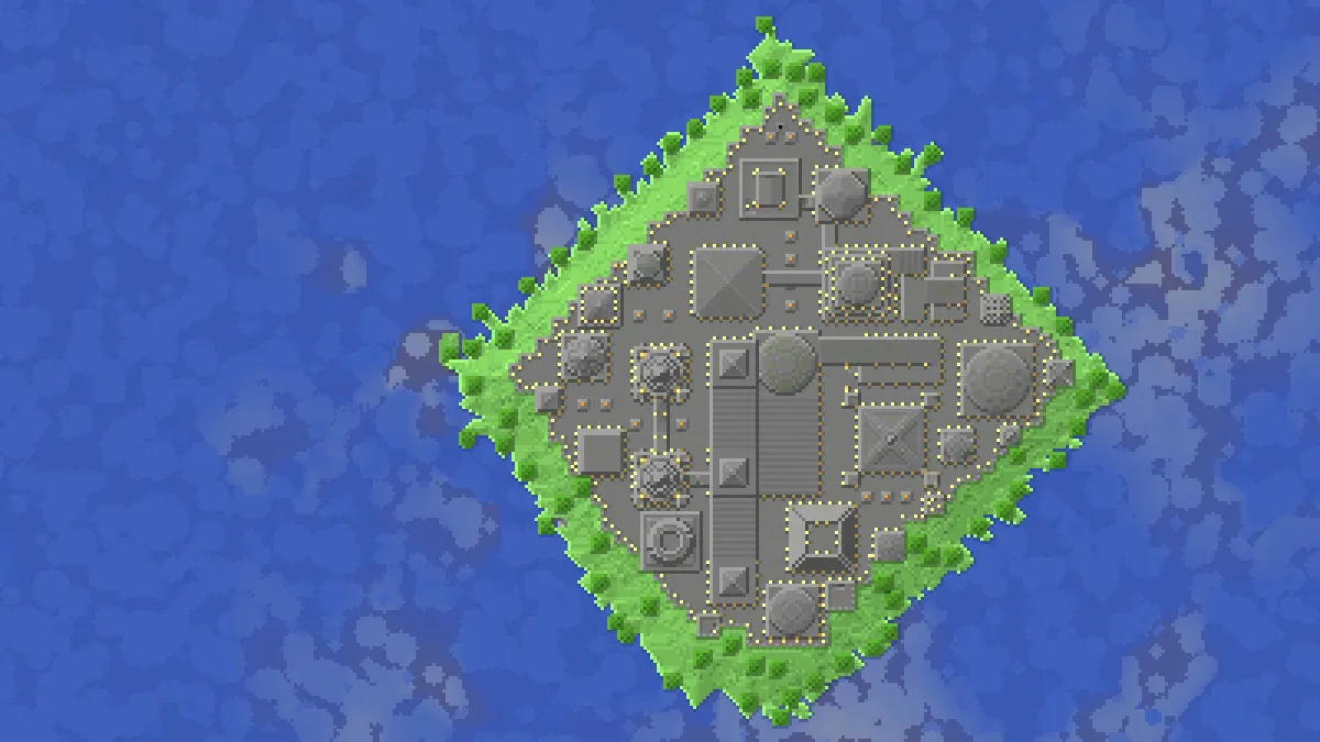Imperators Base Flying Castle on 2b2t
