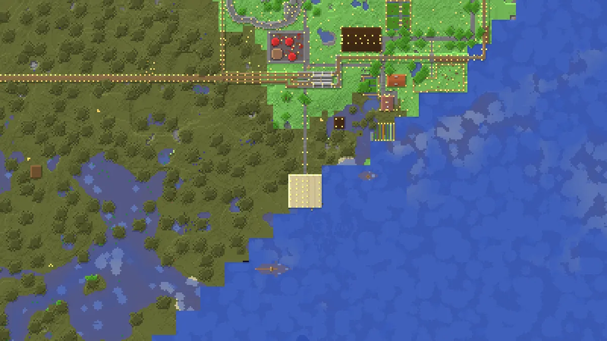 Imperators Base German Town Shipyard on 2b2t