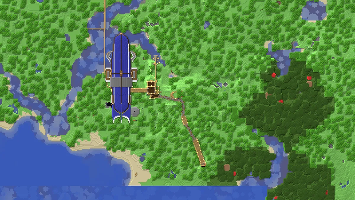 l17w23 Airship on 2b2t