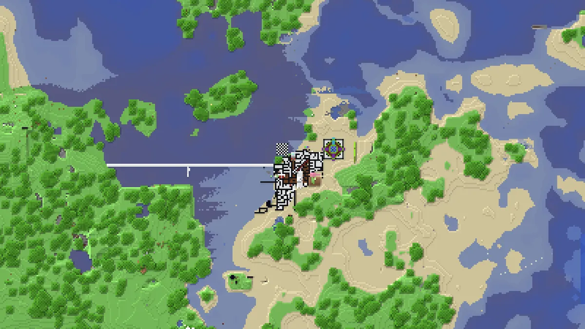 l19w19 Maze Lodge on 2b2t