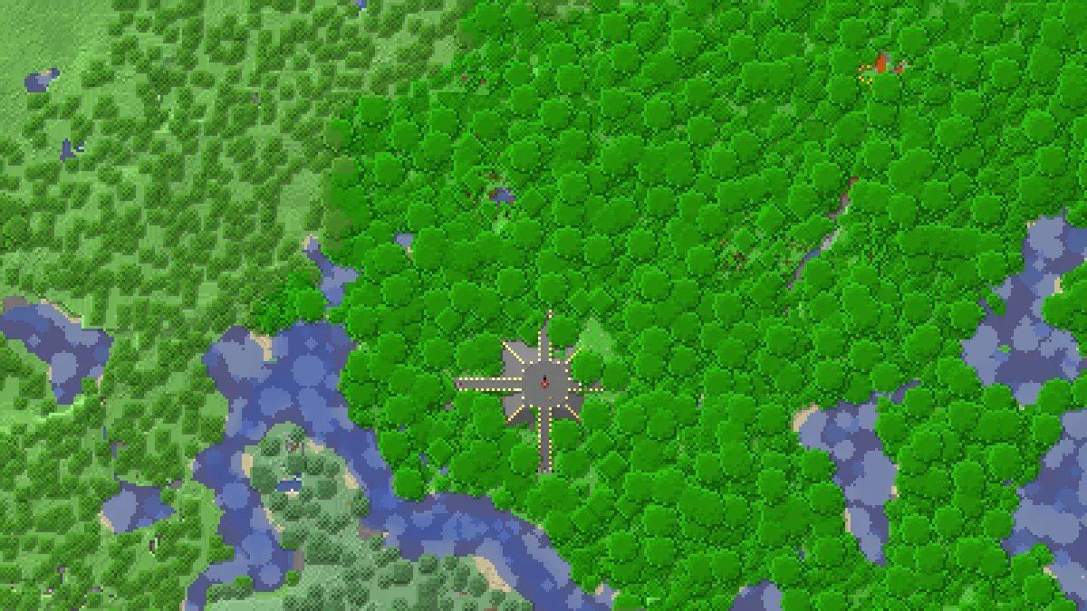 l19w50 Temple of the Cake on 2b2t