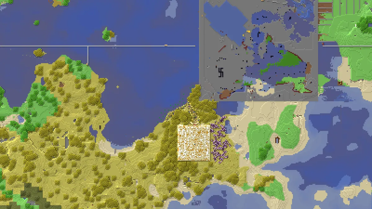 l20w18 Antler Temple on 2b2t