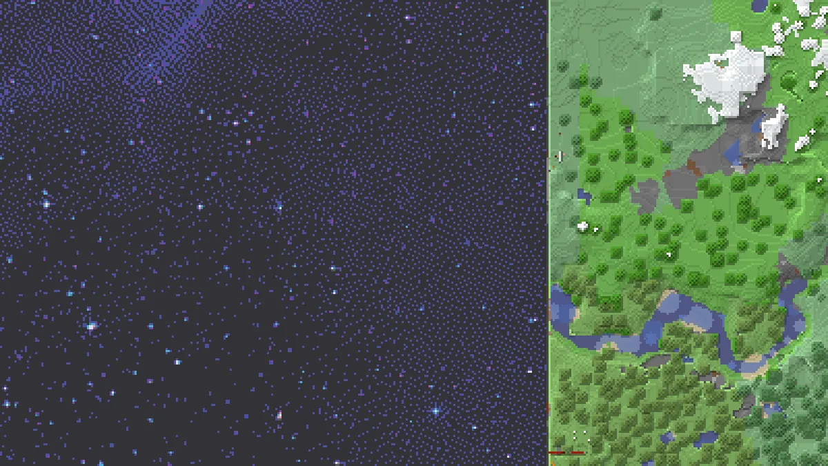 l22w34 Alien quartz biome on 2b2t