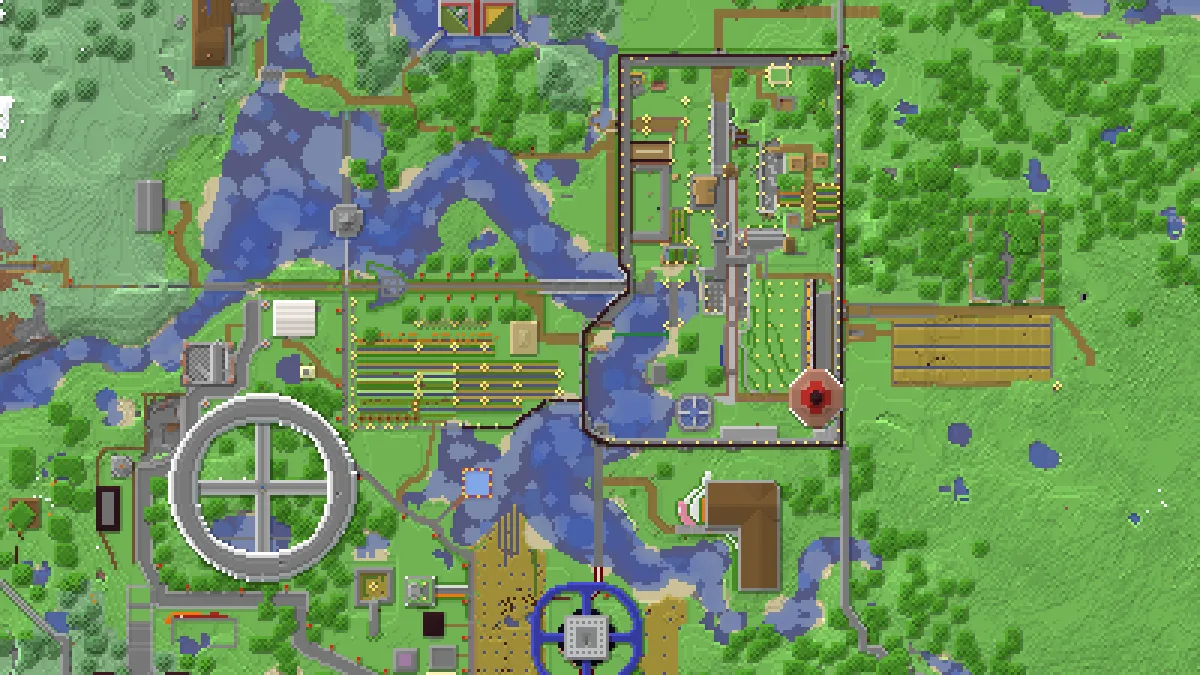 McButchertown on 2b2t