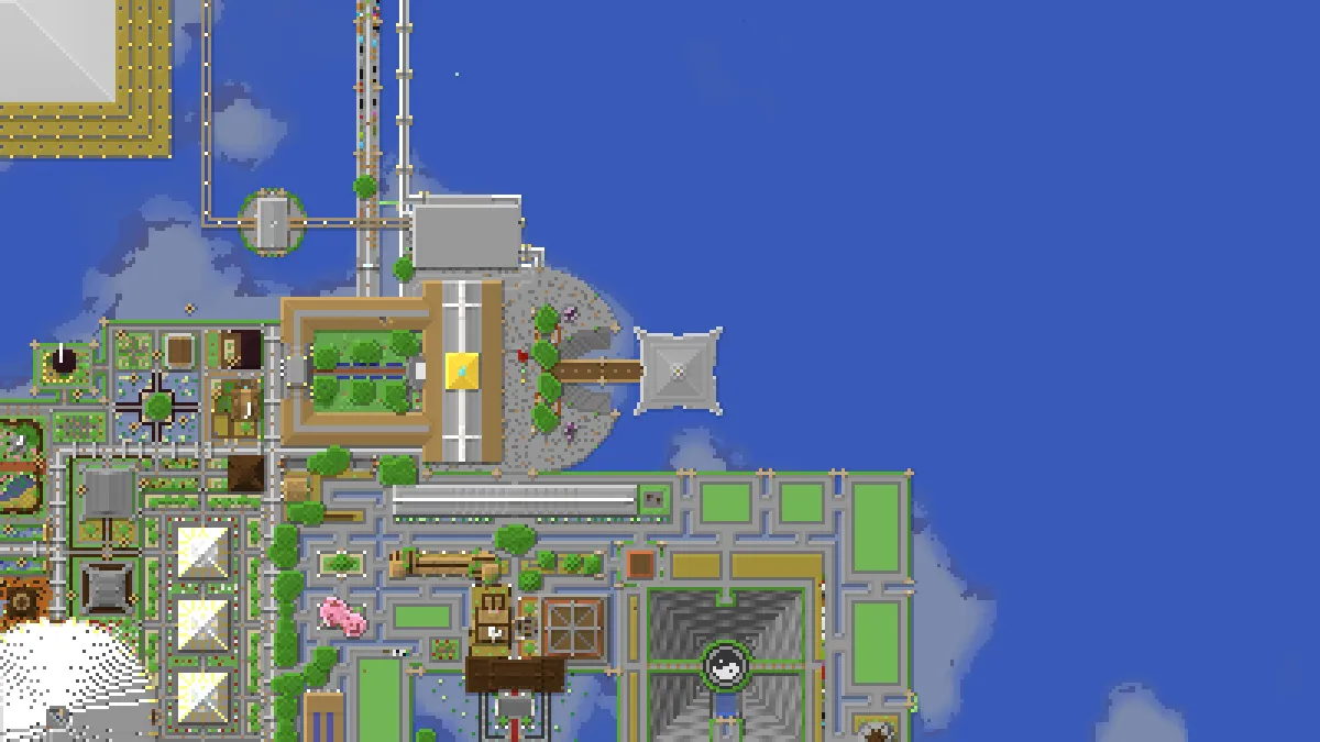 Monastery The Gape Haven on 2b2t