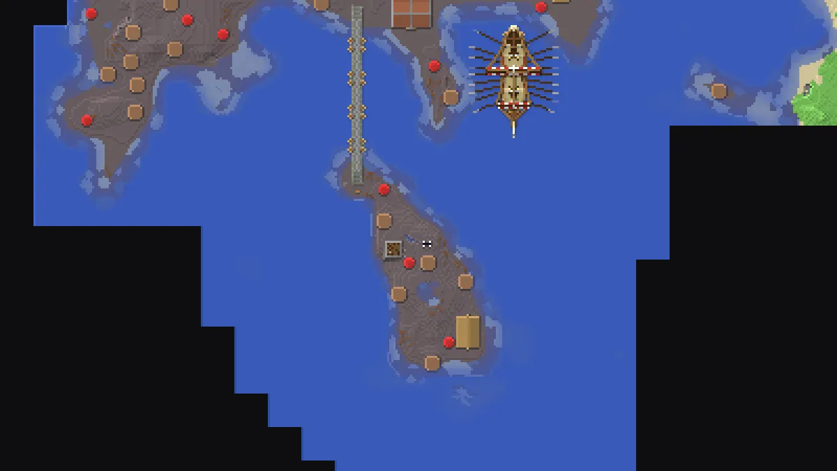 Monolith Mushroom Island on 2b2t