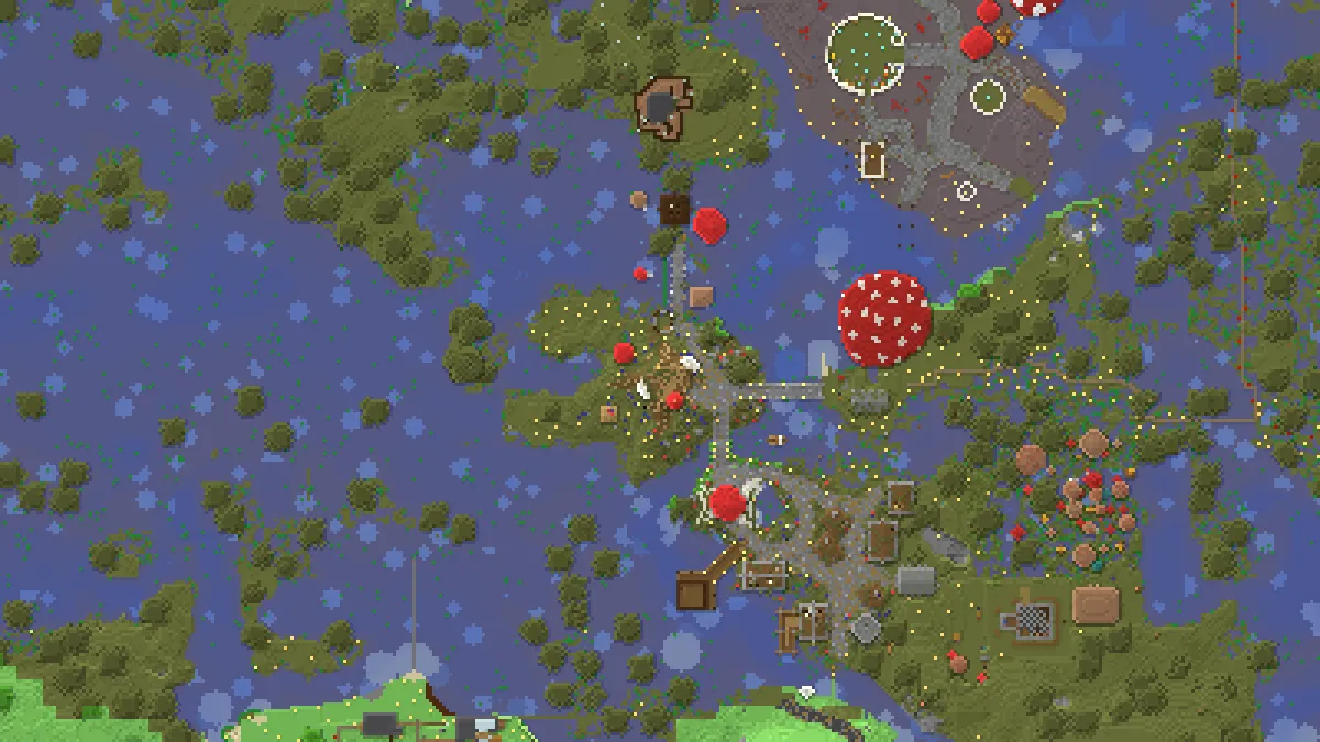 Shroomtown II on 2b2t