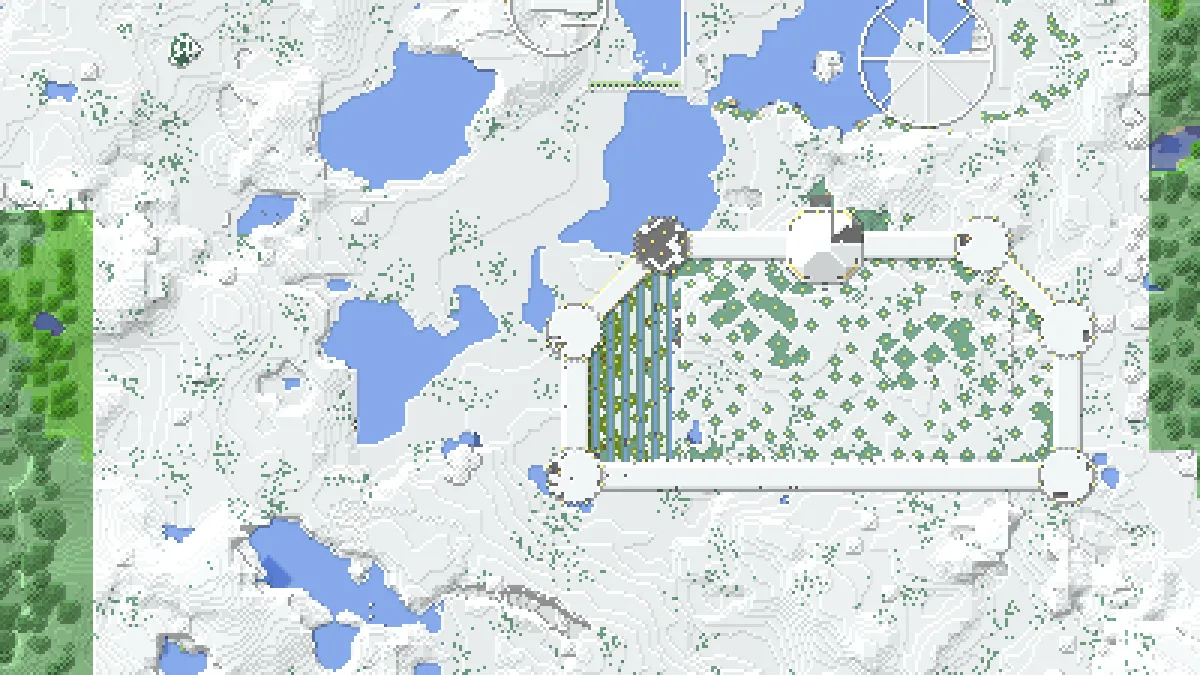 Uber Snow Base on 2b2t