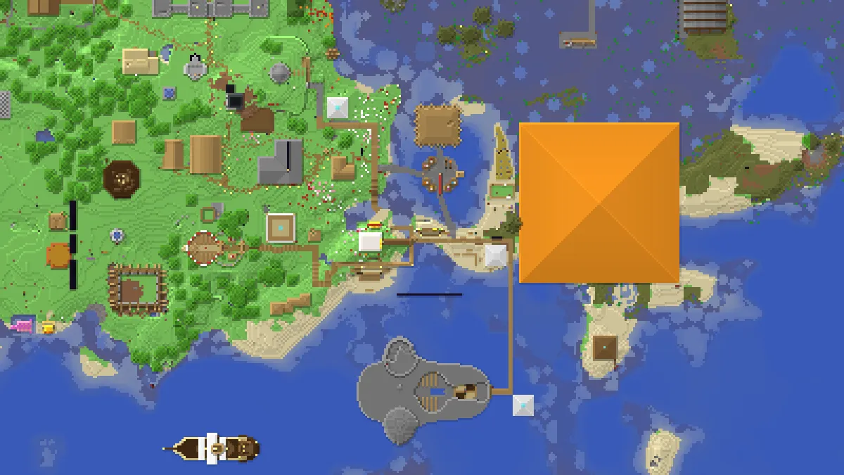 Vens Village on 2b2t