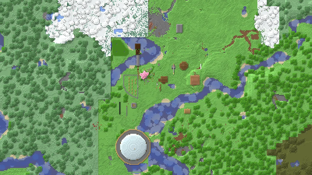 Wall Town on 2b2t