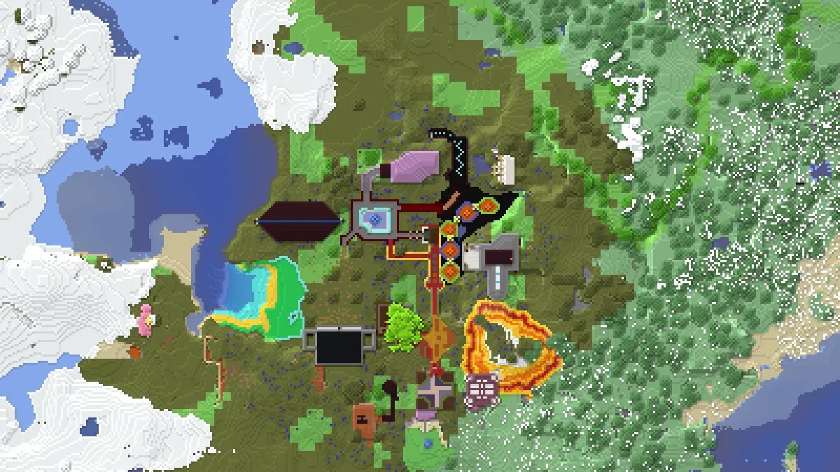 Wasted Village on 2b2t