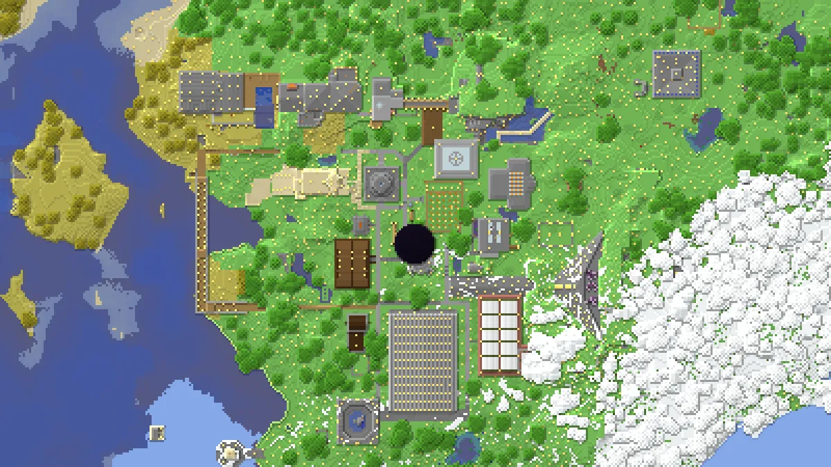 Waterloo Bored Base on 2b2t